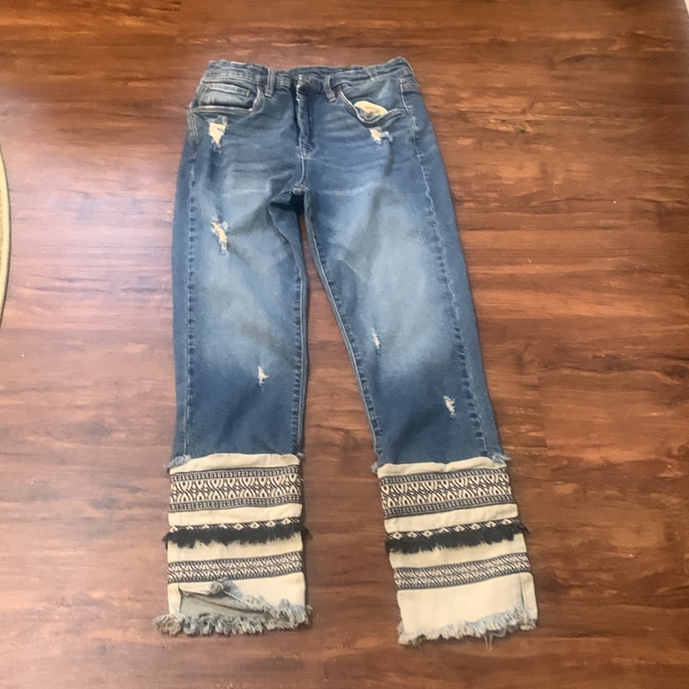 Embroidered jeans - Picture 2 of 2